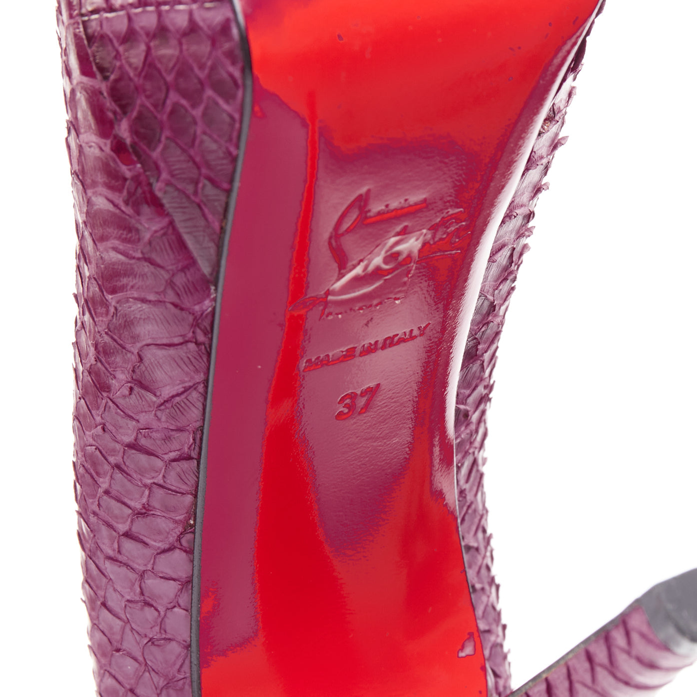 Women's Christian Louboutin Platform Pumps