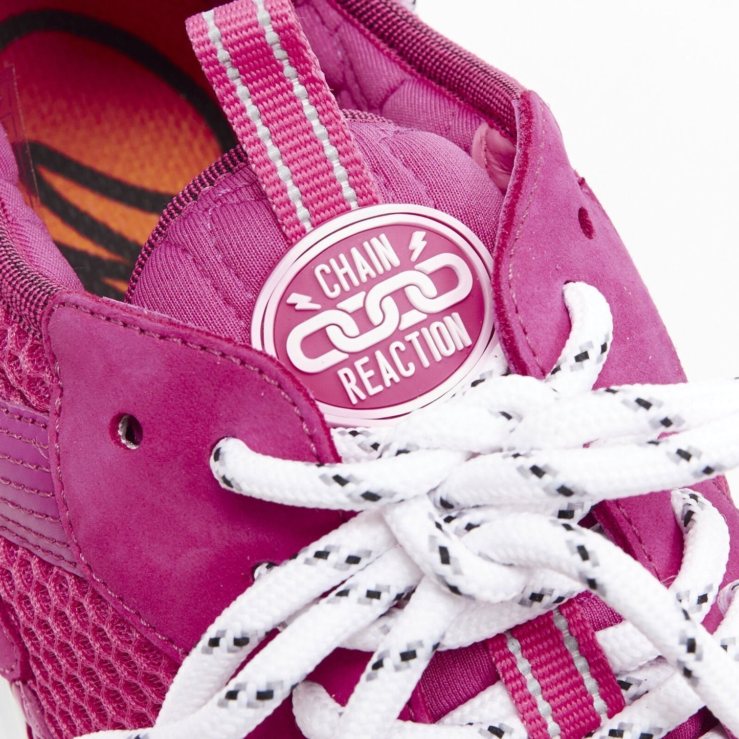 Men's Versace Chain Reaction Pink Sneakers