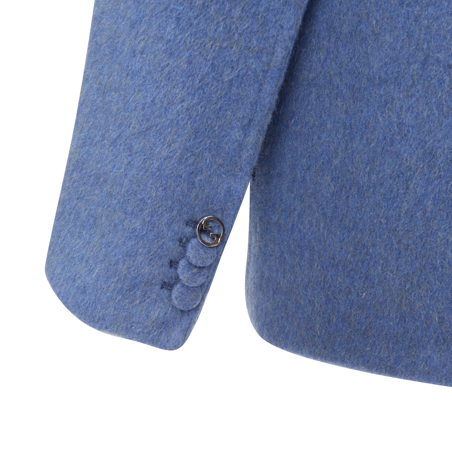 Women's Gucci mohair wool back button open vent flared coat