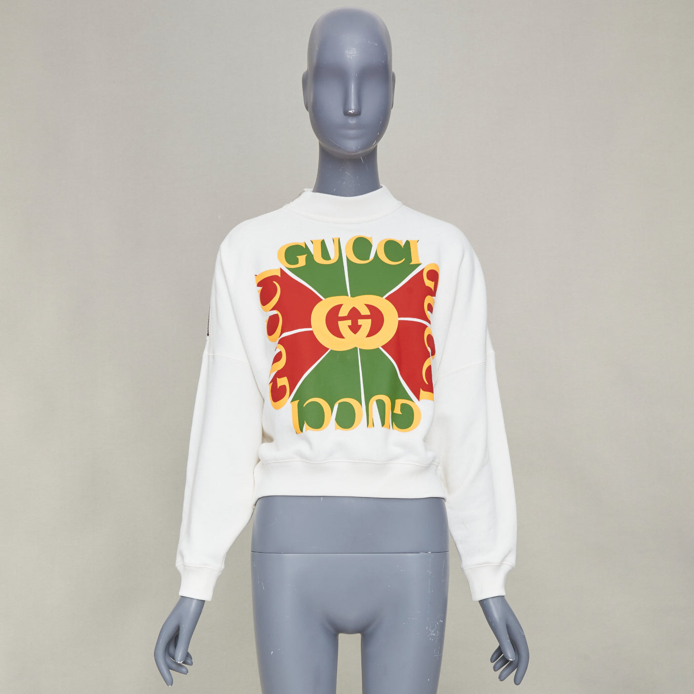 Women's Gucci geometric graphic print sweatshirt
