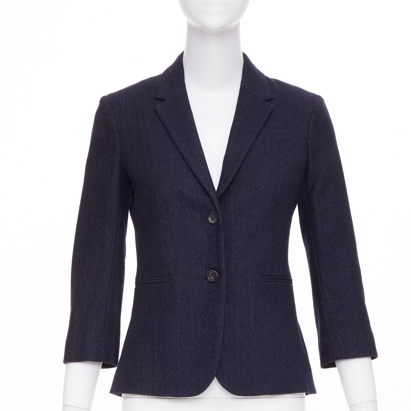 Women's The Row virgin wool angora single breasted blazer
