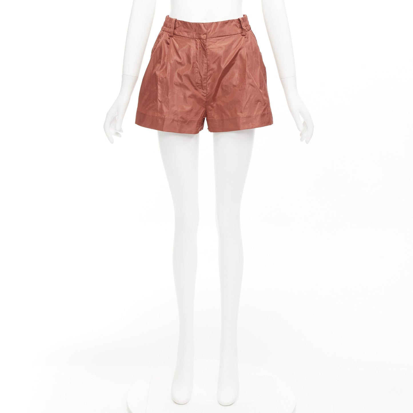 Women's Valentino Piccioli silk high waisted dress shorts