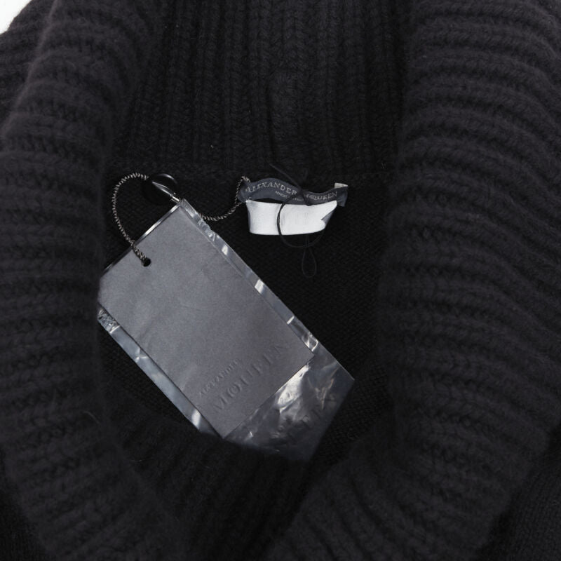 Women's Alexander McQueen wool angora blend ribbed turtleneck