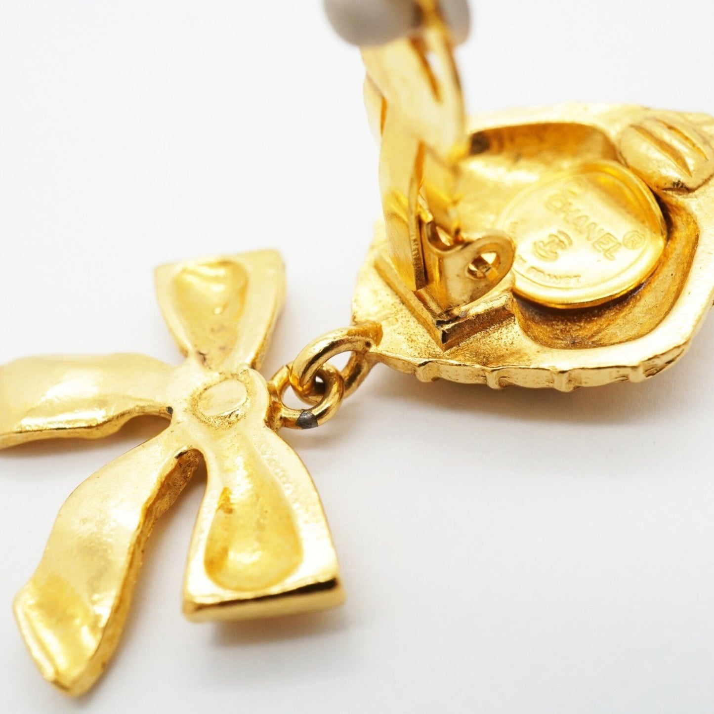 Earrings Gold-Tone Metal