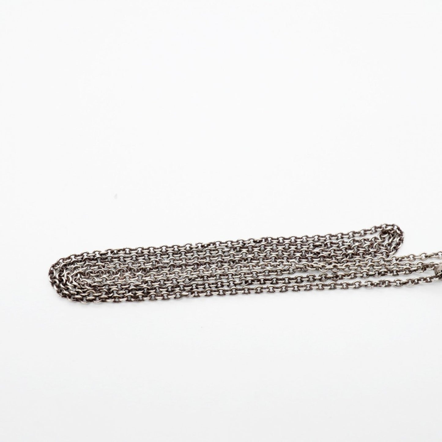 Notes Bar Pendant Necklace Sterling Silver with Diamond