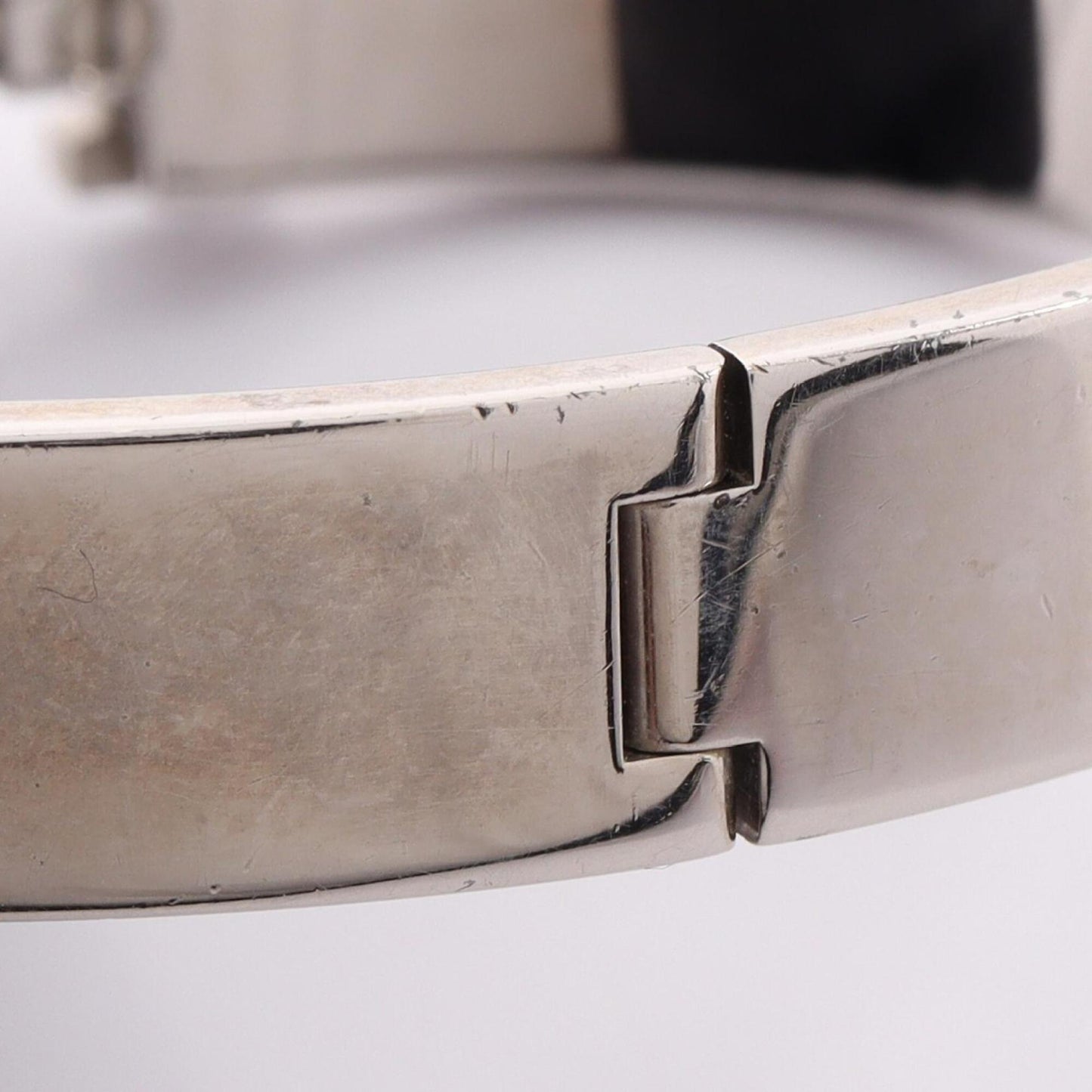 Clic Bangle Enamel and Stainless Steel Bracelet