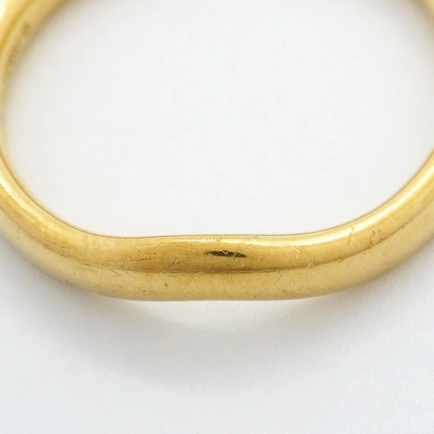 Curved Band Ring 18K Yellow Gold
