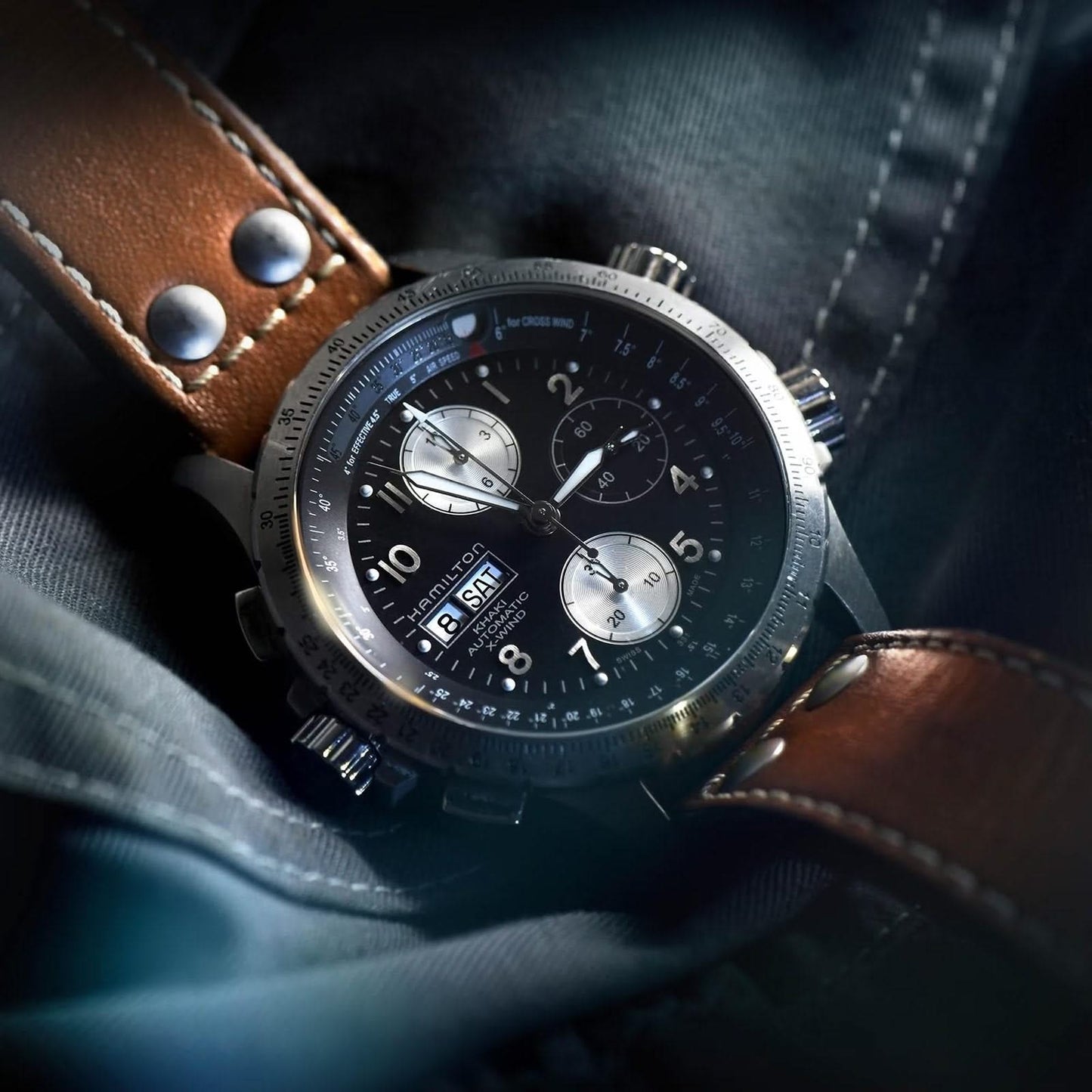 HAMILTON Khaki Aviation X-Wind 44mm Watch