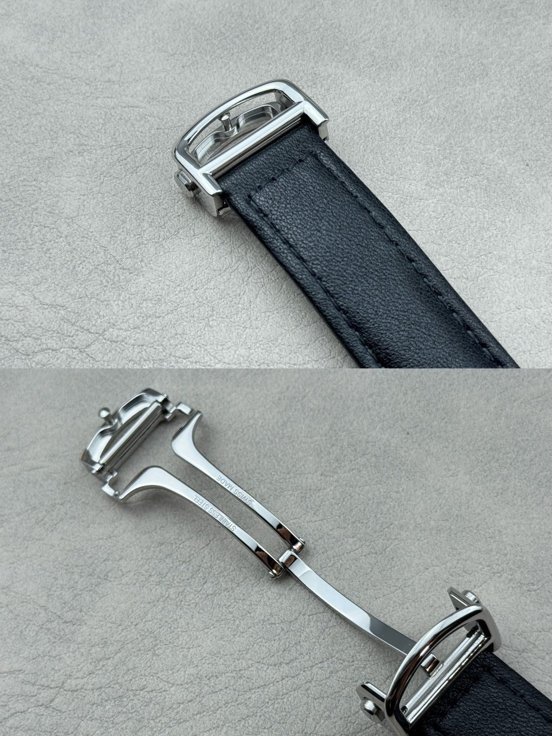CA Roman Dial Automatic Leather Strap Watch