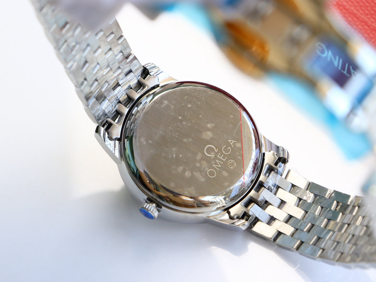OM Deep Teal Roman Marker Bracelet Watch