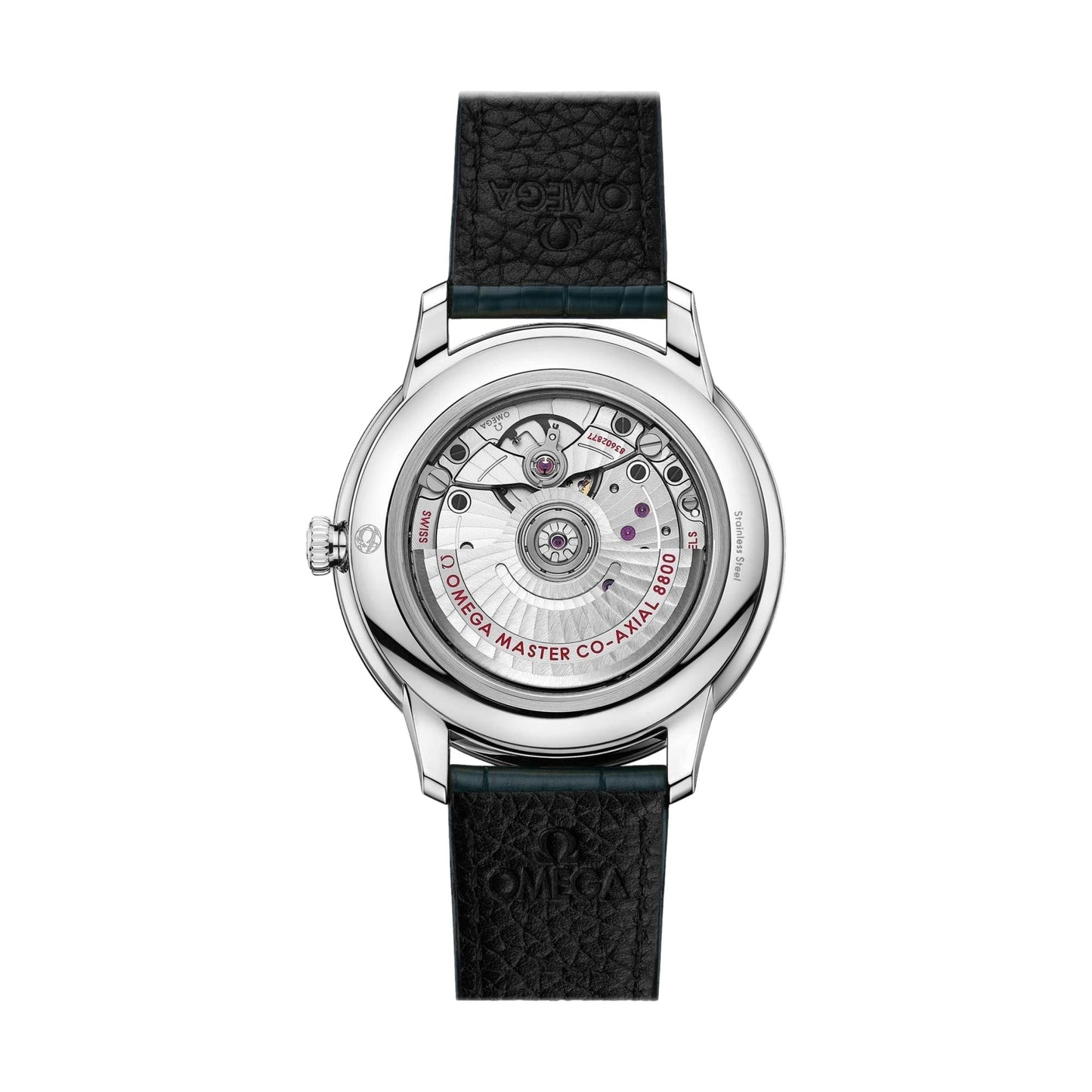 De Ville Prestige 40mm - Green on Leather Strap