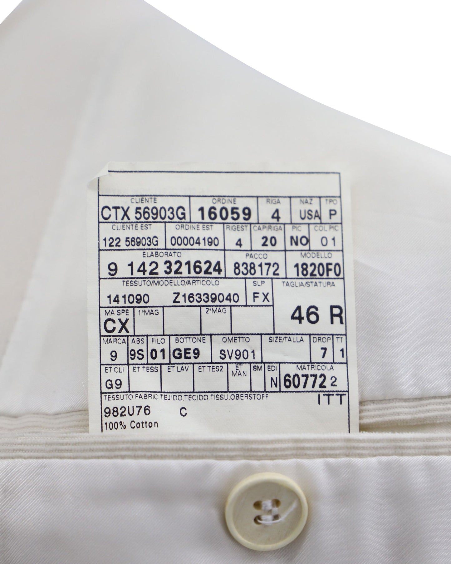 Men's Gucci Corduroy Blazer in Ivory Cotton
