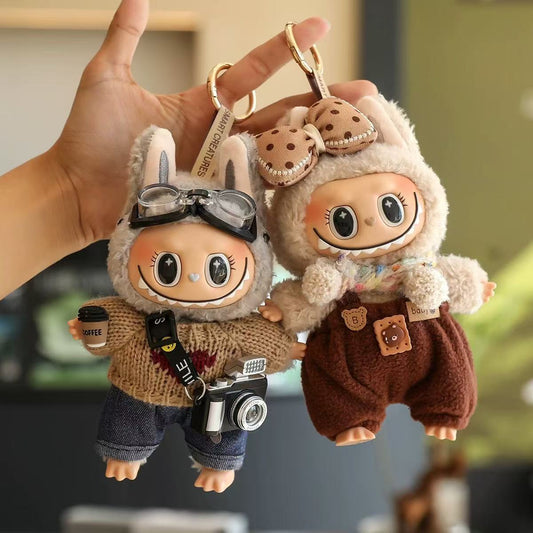 ¡Paquete de colección Labubu! Demasiado lindos para manejarlos: ¡abríguelos!