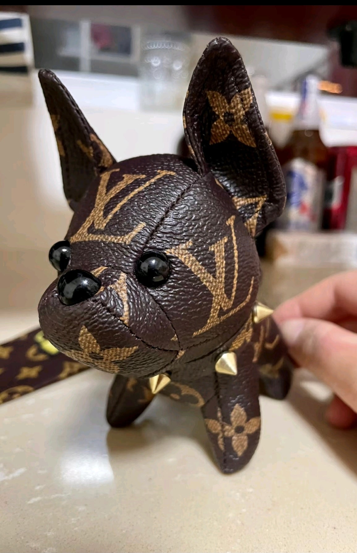 Llavero de cachorro de lujo