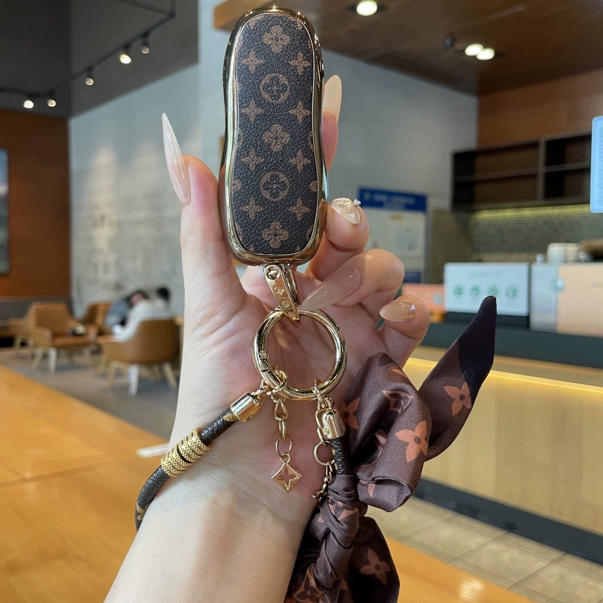 Luxury Car Keychain-Porsche