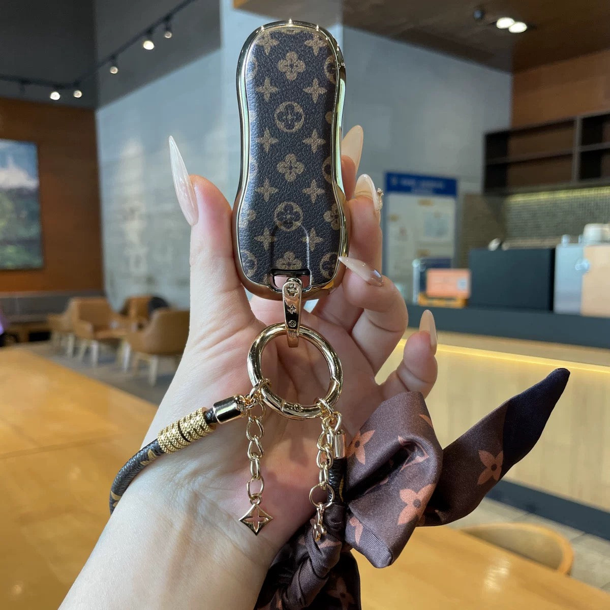 Luxury Car Keychain-Porsche