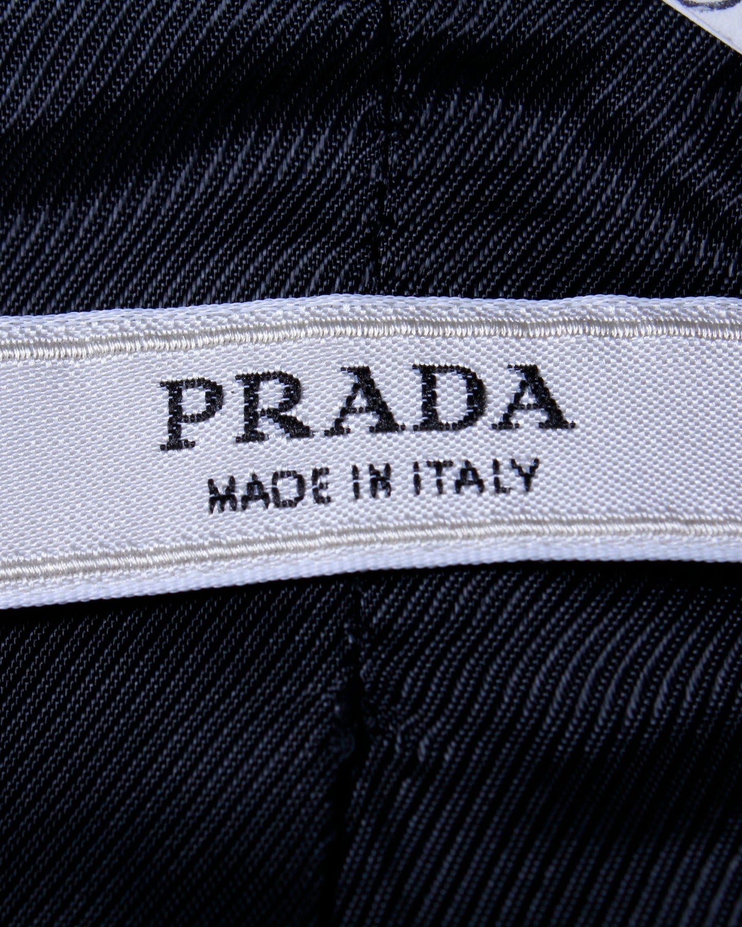 Women's Prada Single-Breasted Blazer in Black Polyester