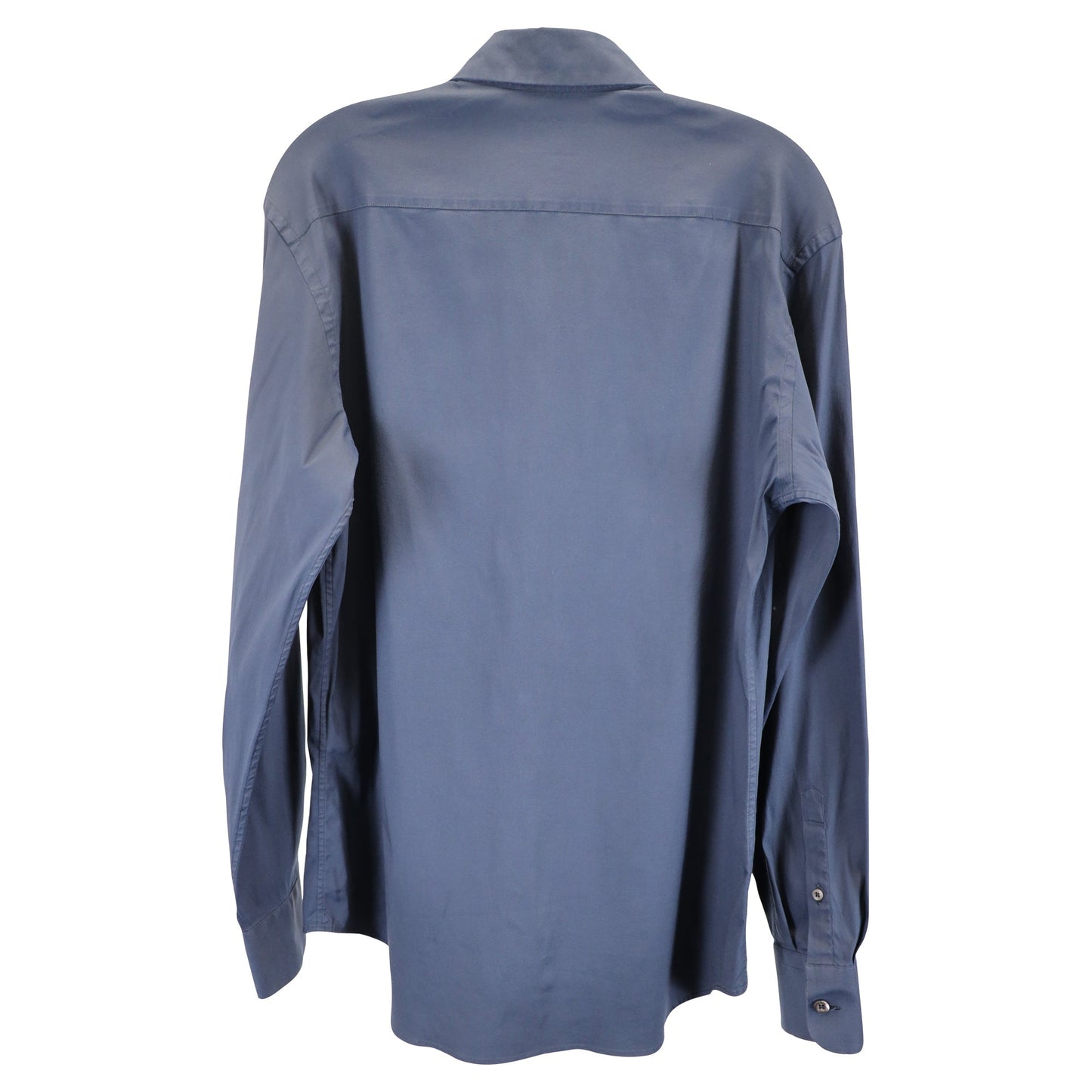 Men's Prada Button-down Shirt in Blue Cotton