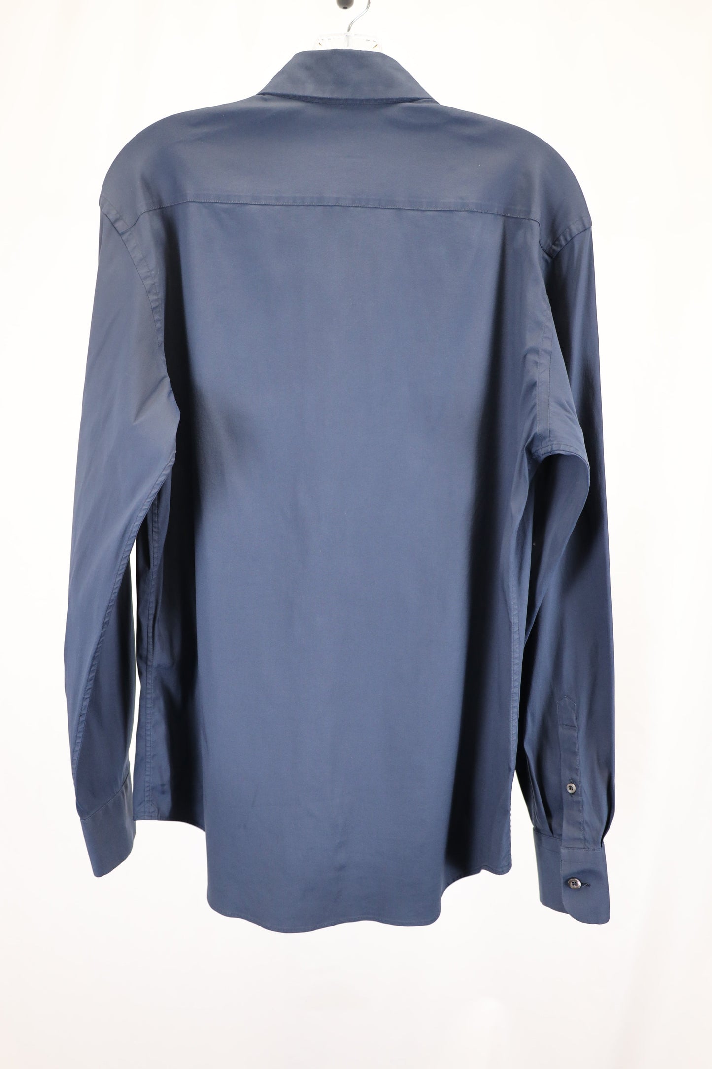Men's Prada Button-down Shirt in Blue Cotton