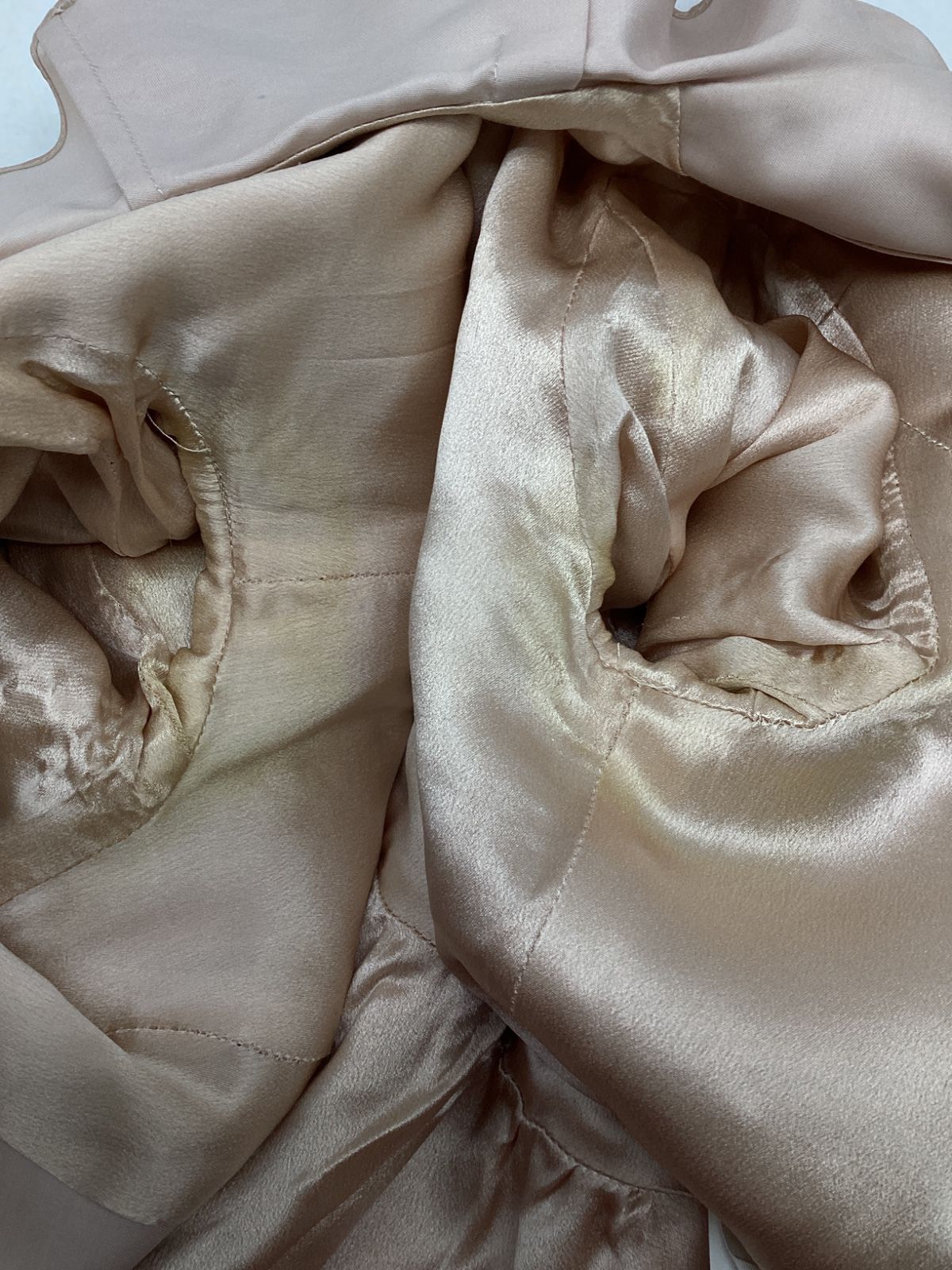 Women's Valentino Garavani Ruffle Front Jacket in Beige Wool