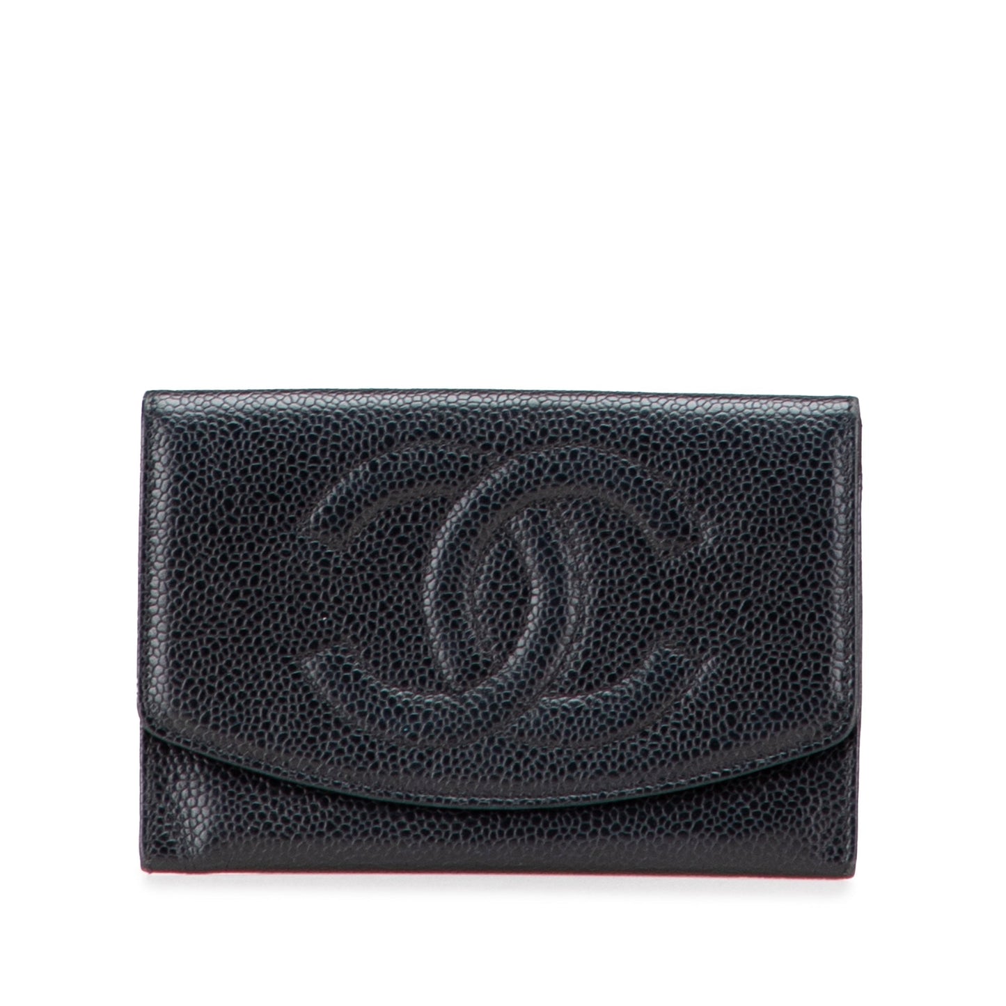 Timeless CC Flap Wallet Caviar Small