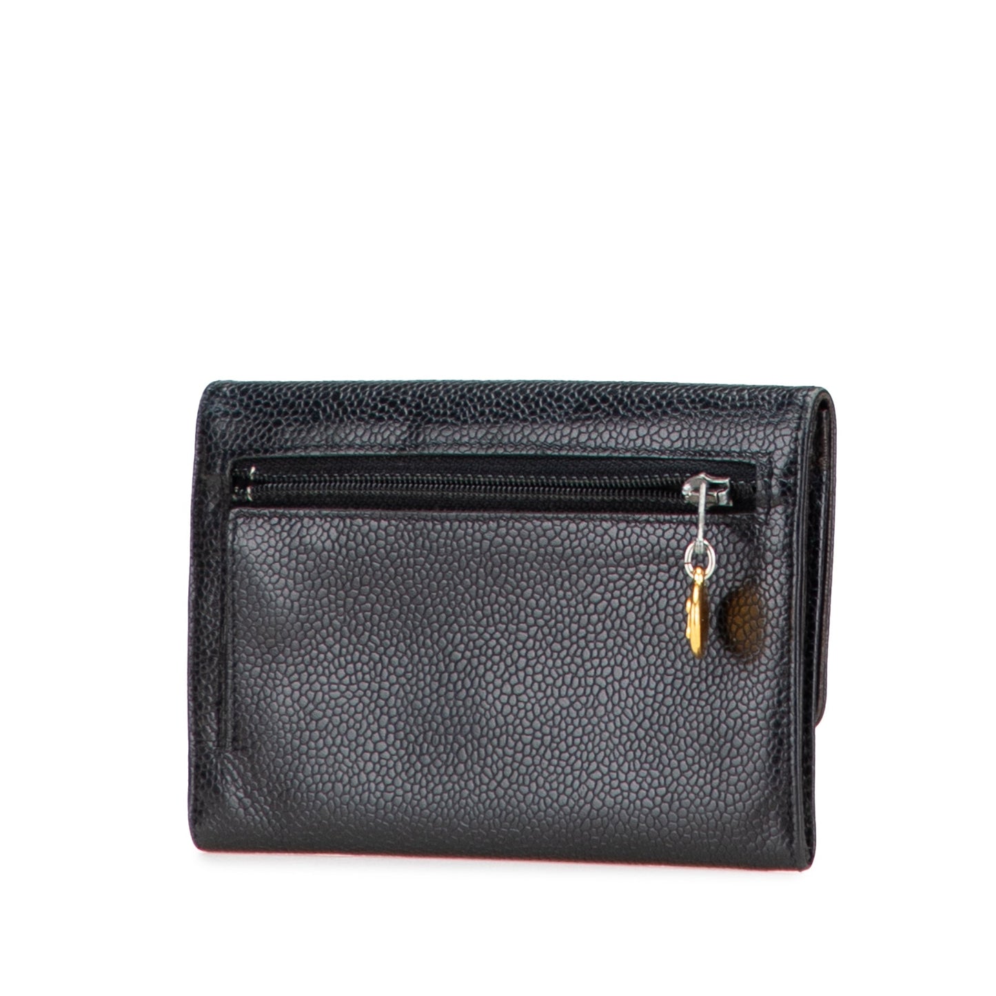 Timeless CC Flap Wallet Caviar Small