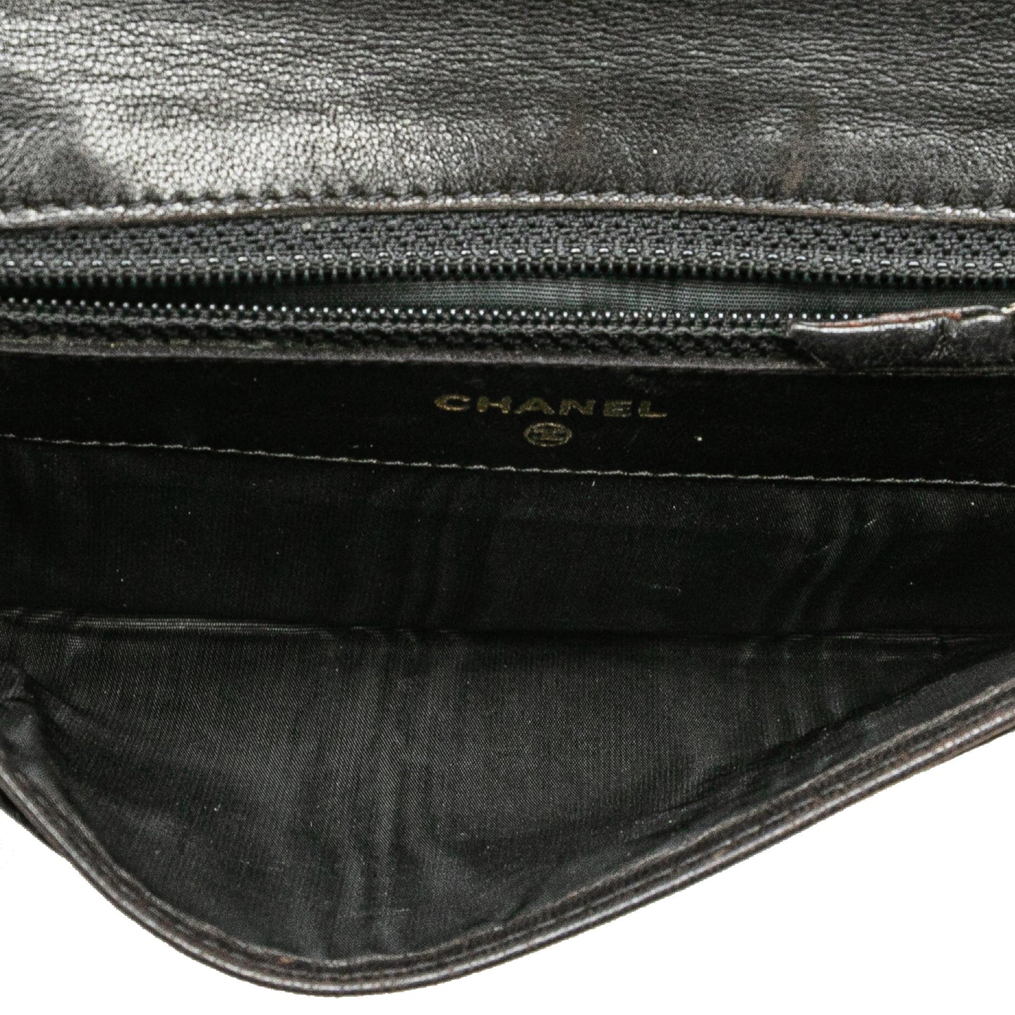 Timeless CC Flap Wallet Caviar Small