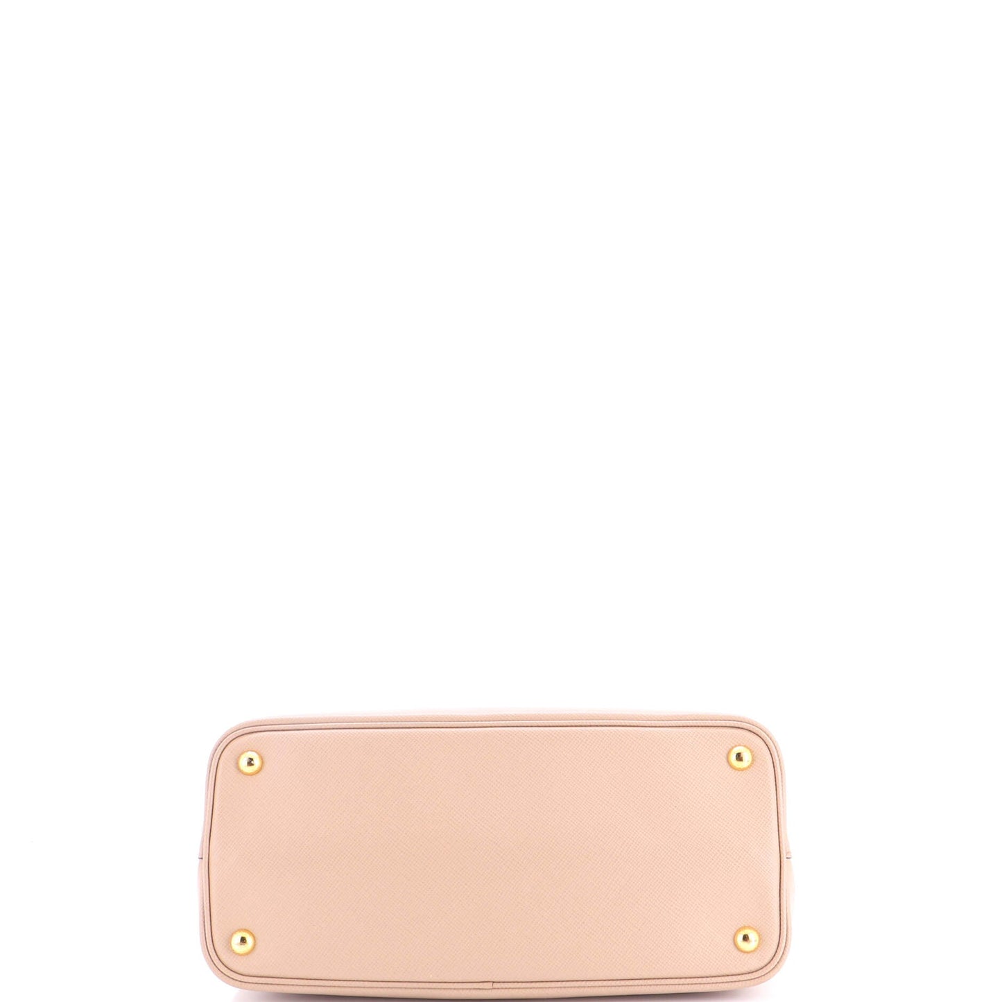 Cuir Double Tote Saffiano Leather Small
