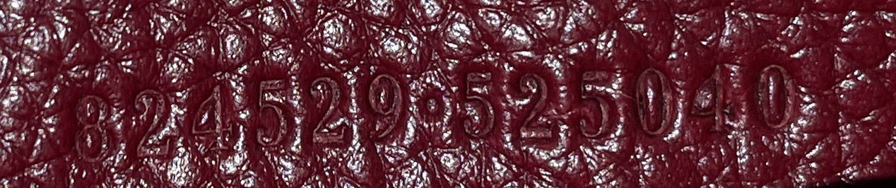 B Crossbody Bag Leather Small