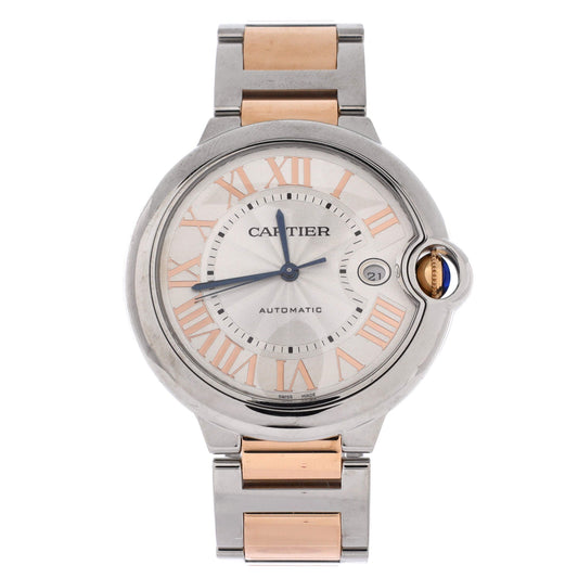 Ballon Bleu de Cartier Automatic Watch Stainless Steel and Rose Gold 42