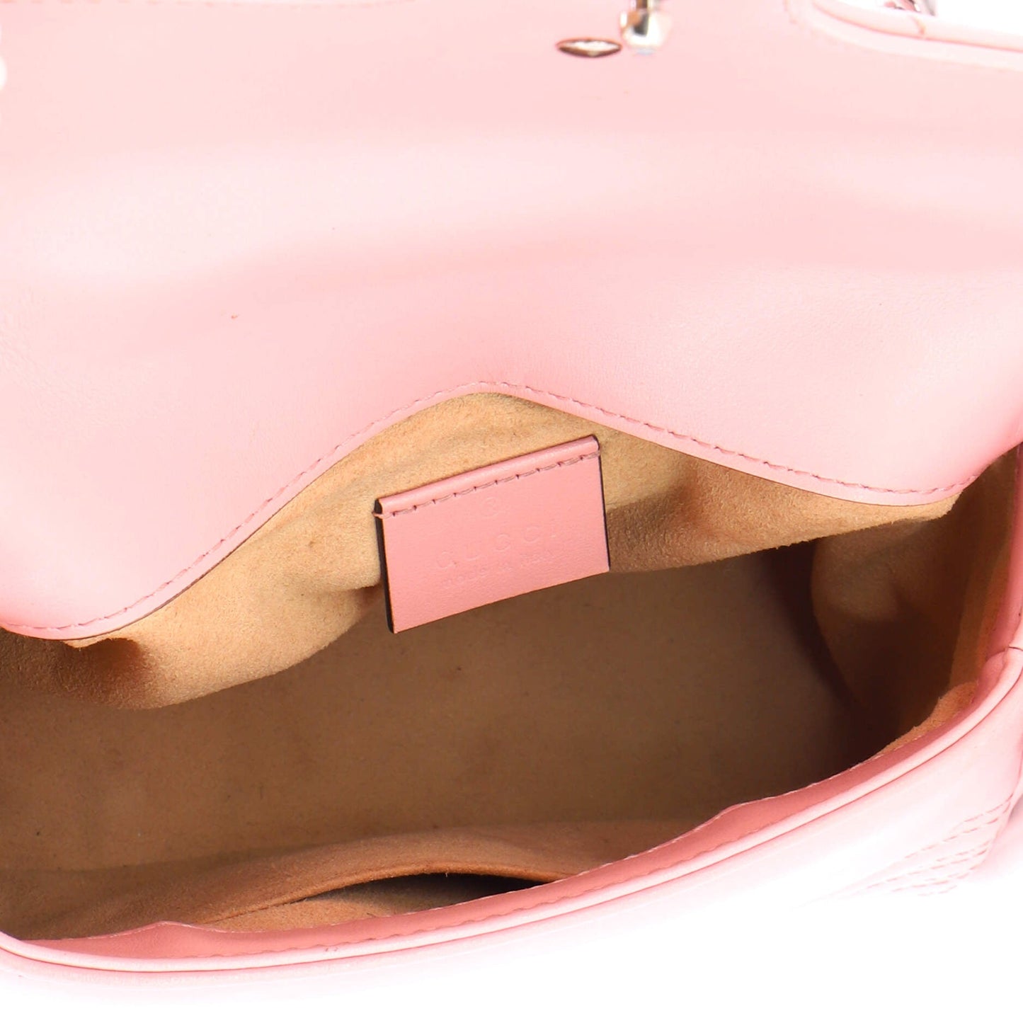 GG Marmont Top Handle Flap Bag Matelasse Leather Mini