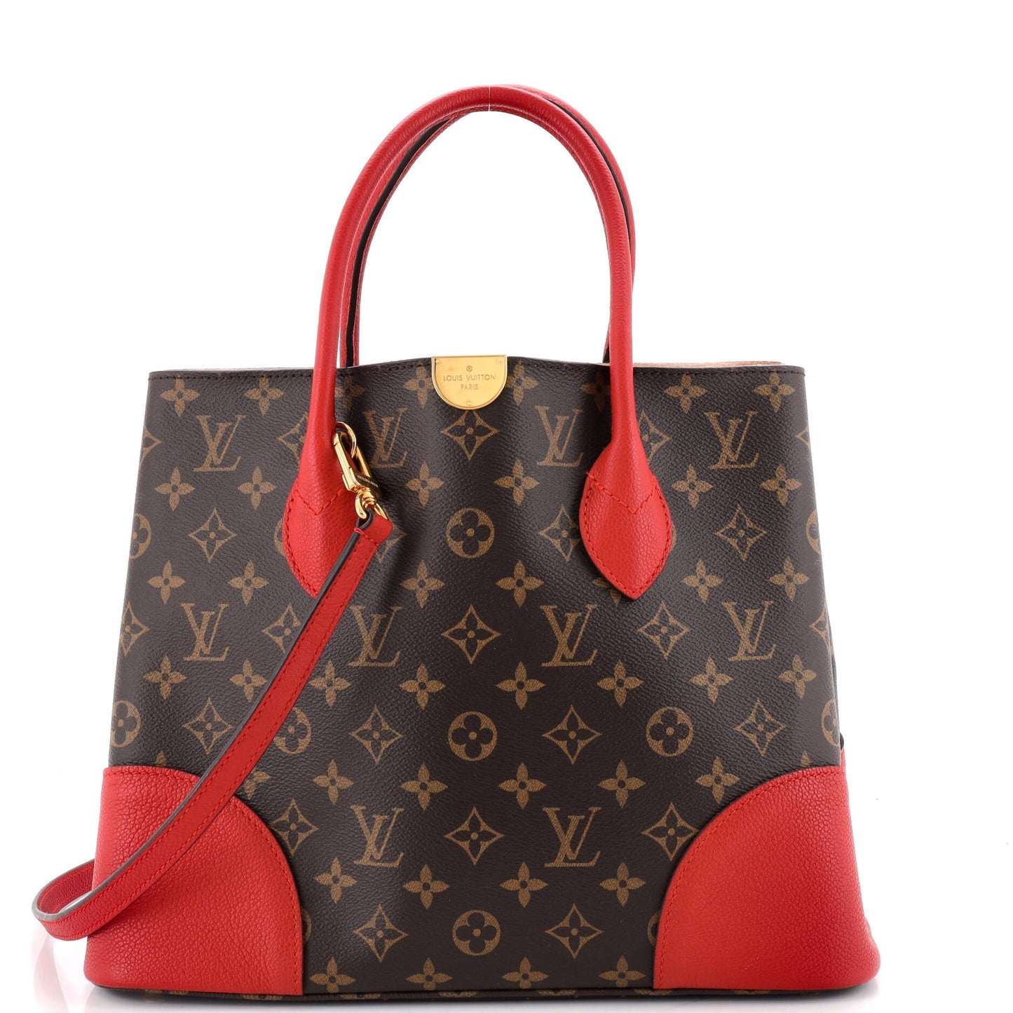 Flandrin Handbag Monogram Canvas and Leather