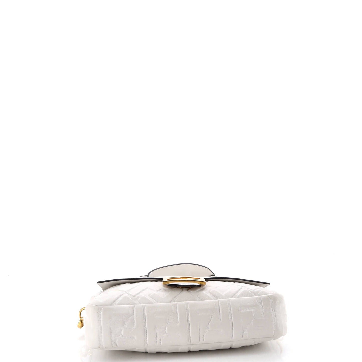 Baguette NM Bag Zucca Embossed Leather Medium