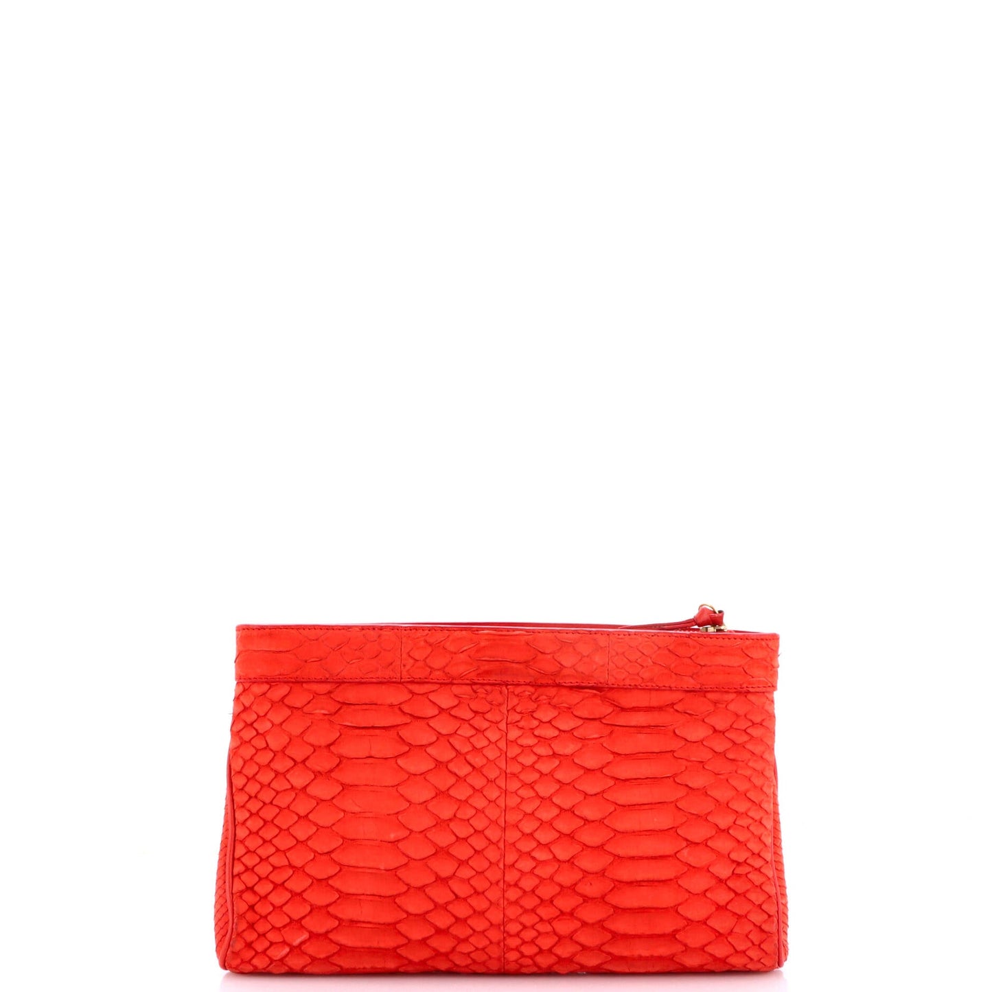 Y Zip Clutch Python