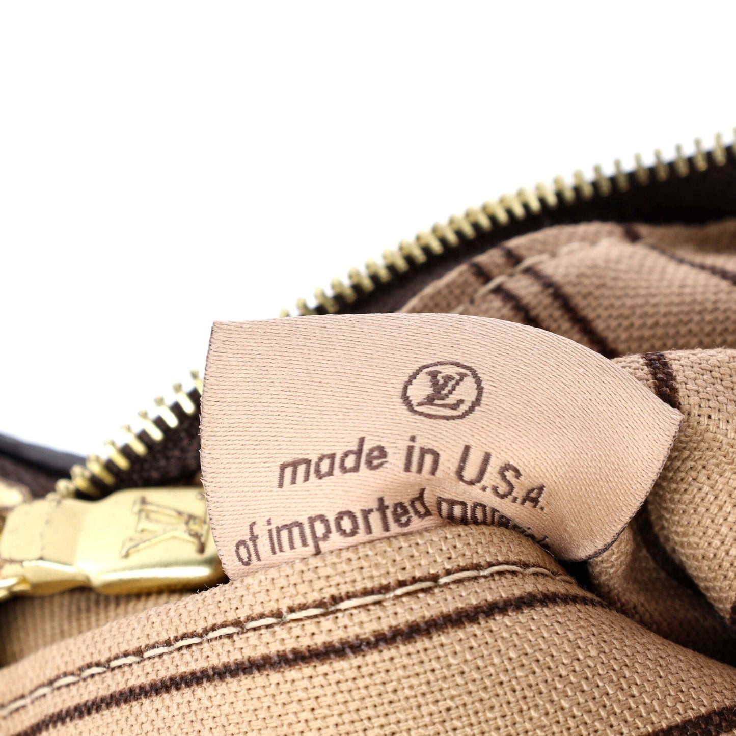 Neverfull Pochette Monogram Canvas Large