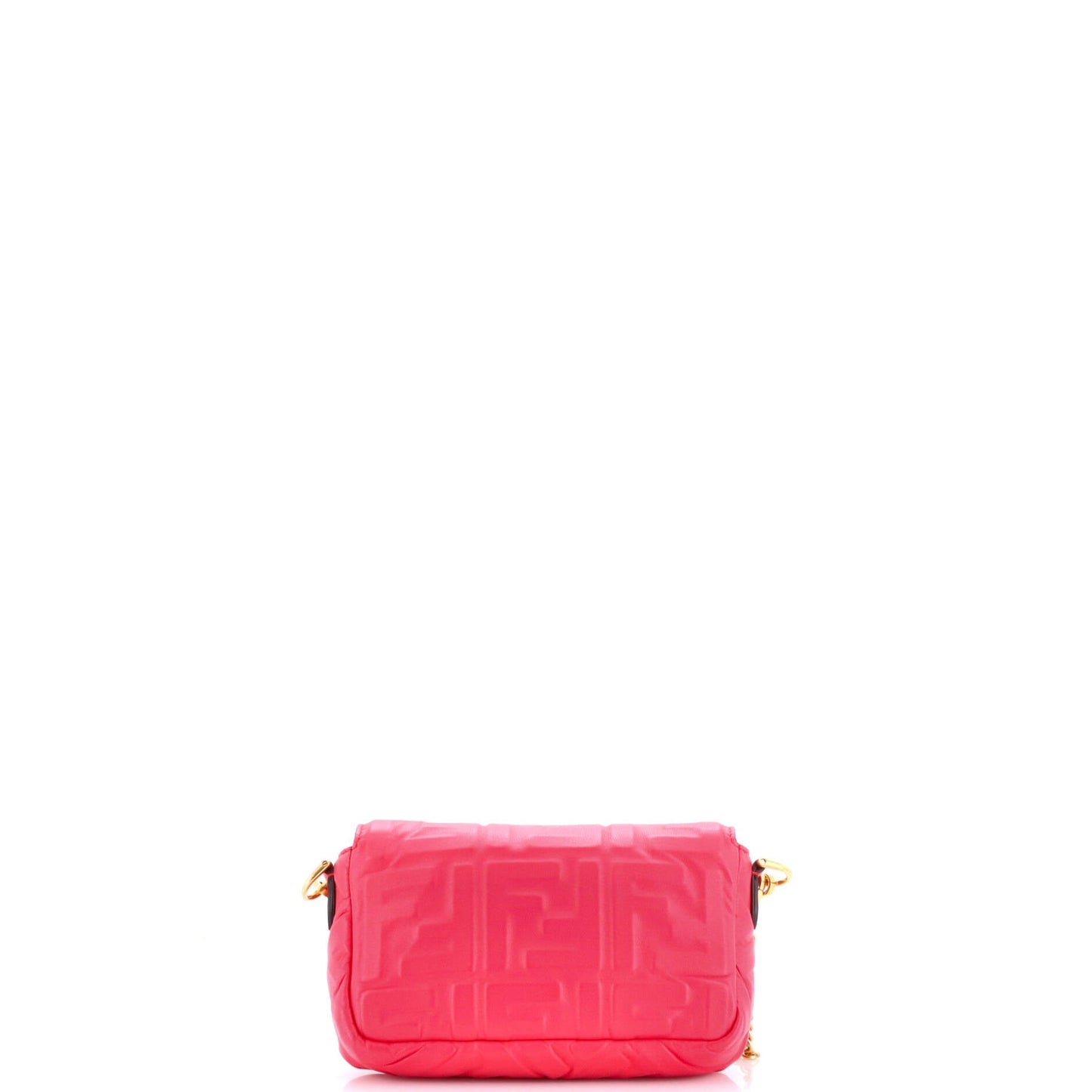 Baguette NM Bag Zucca Embossed Leather Mini