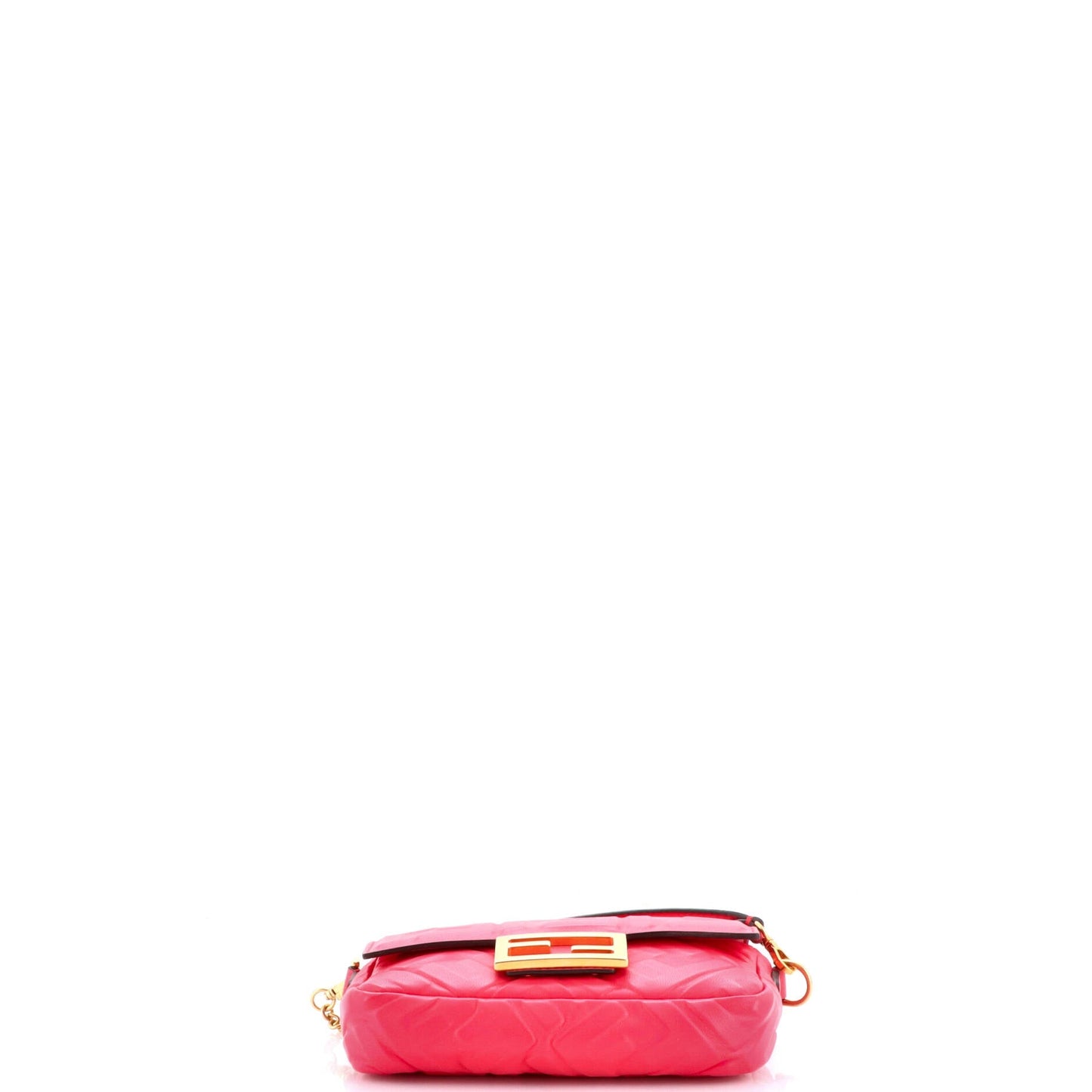 Baguette NM Bag Zucca Embossed Leather Mini