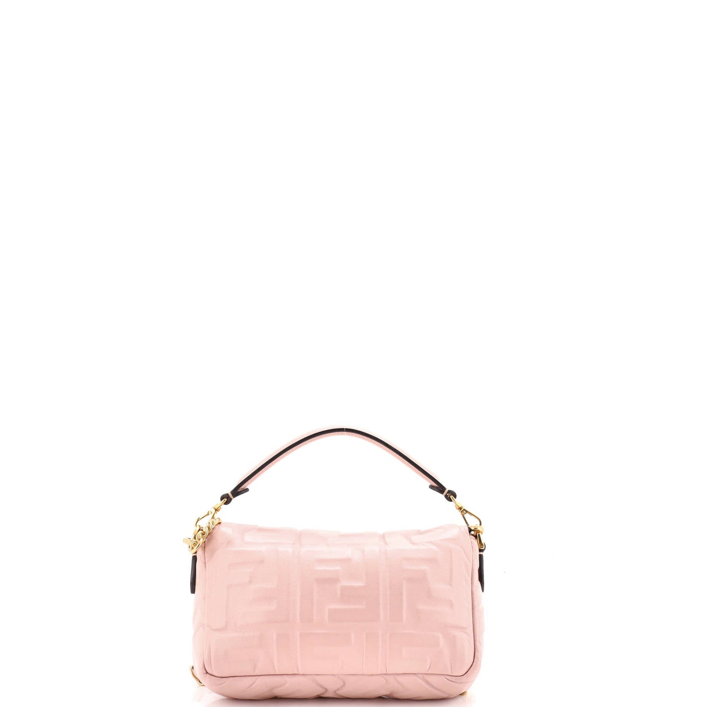 Baguette NM Bag Zucca Embossed Leather Mini