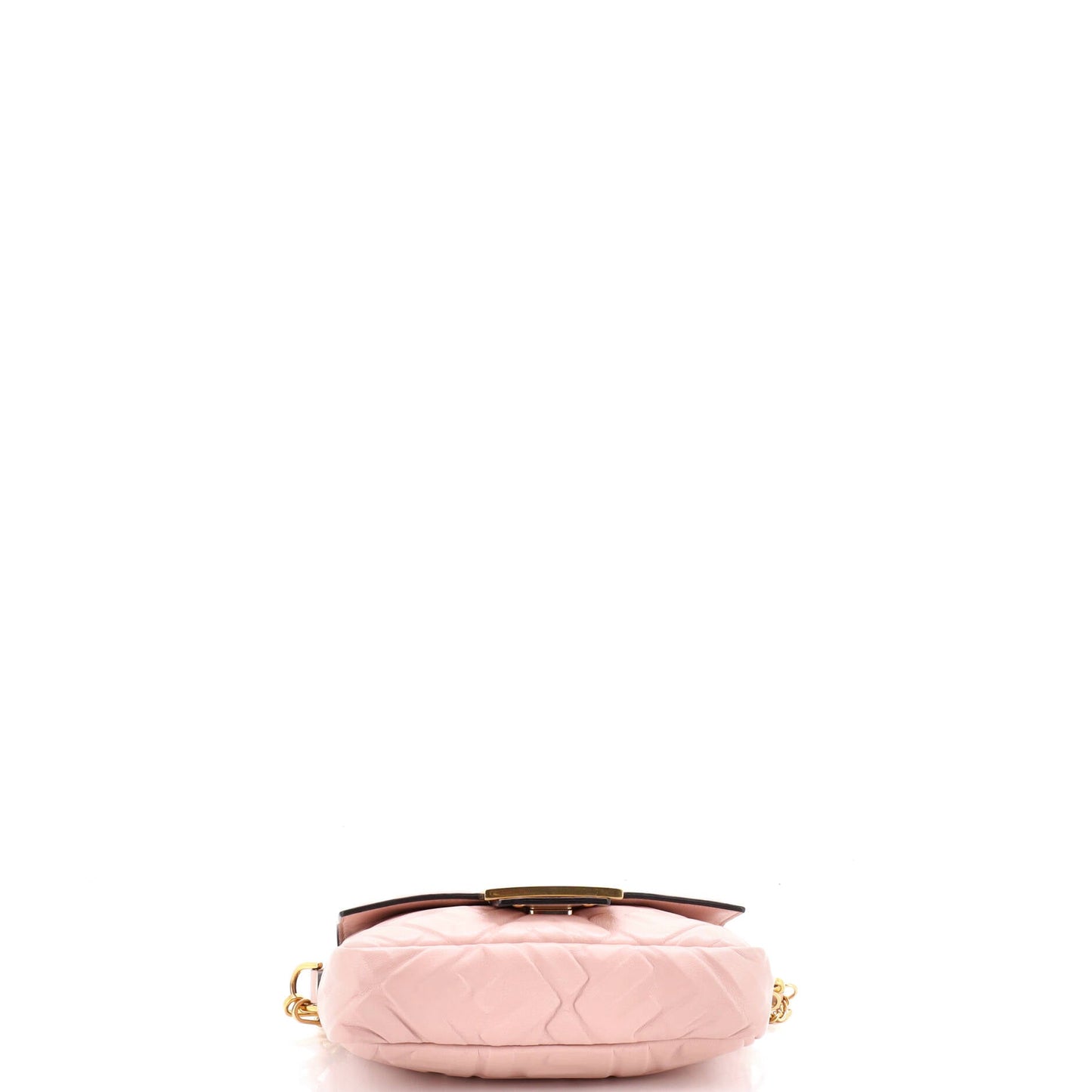 Baguette NM Bag Zucca Embossed Leather Mini