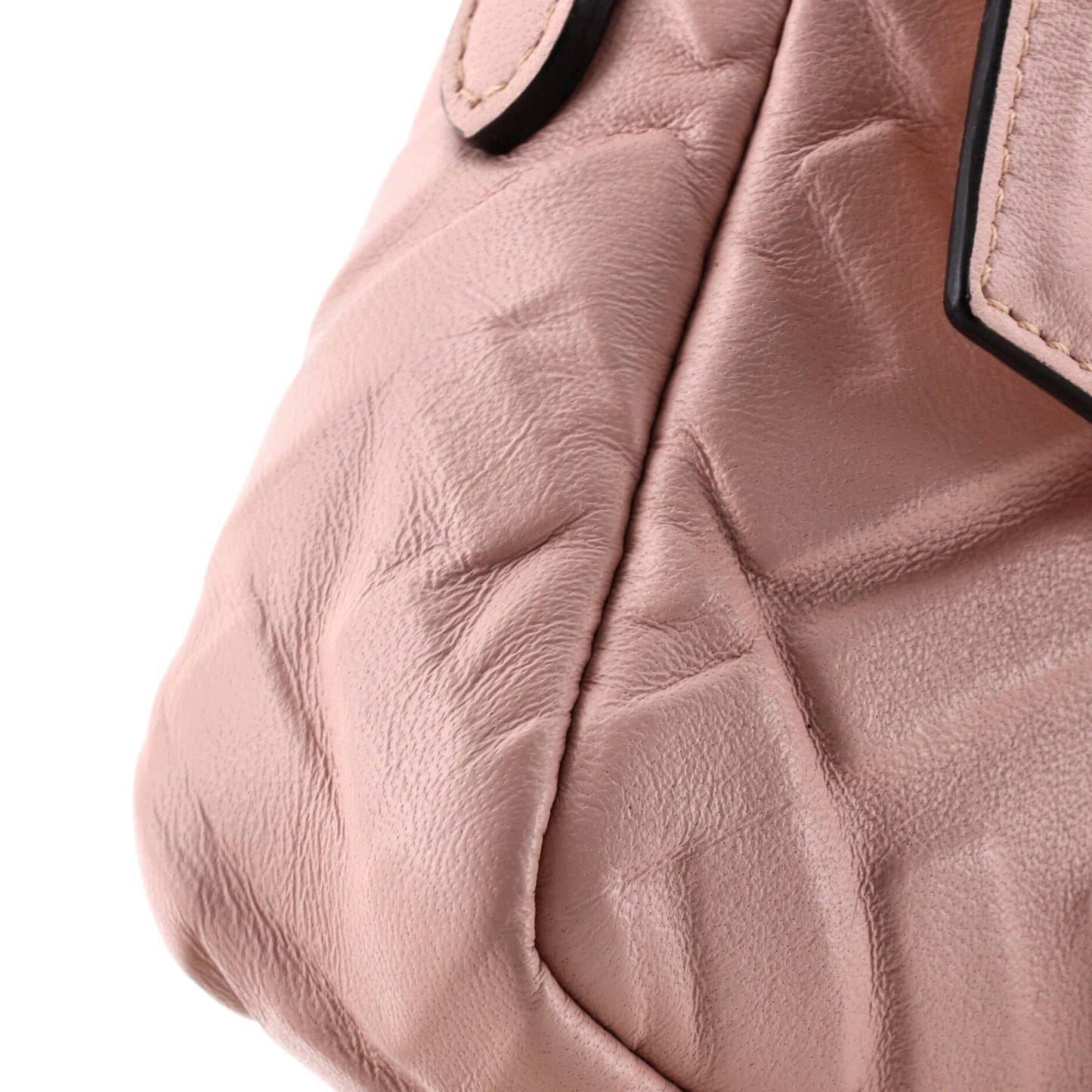 Baguette NM Bag Zucca Embossed Leather Mini