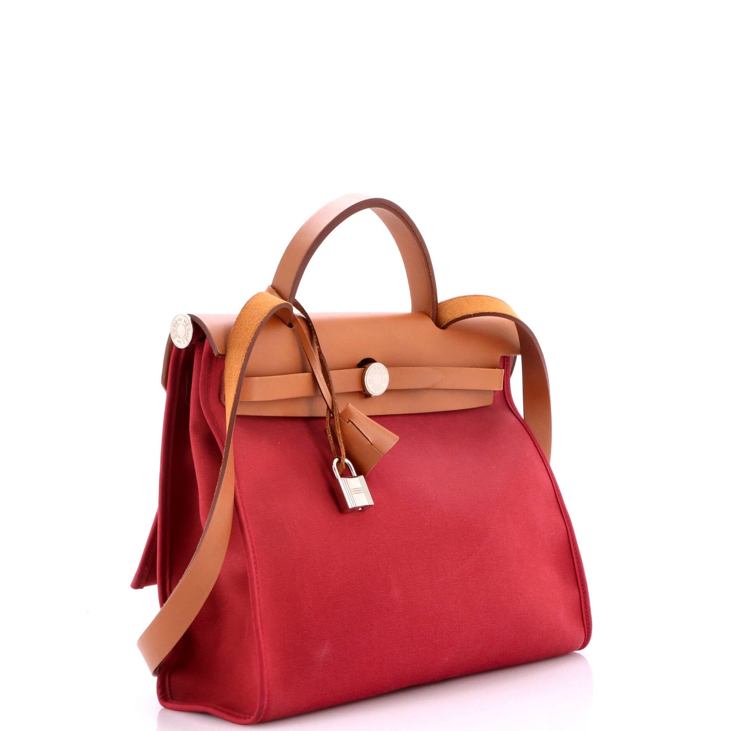 Herbag Zip Leather and Toile 31