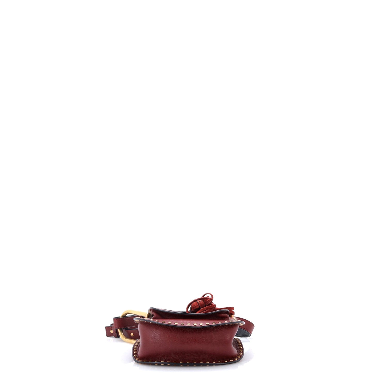 Hudson Handbag Whipstitch Leather Mini