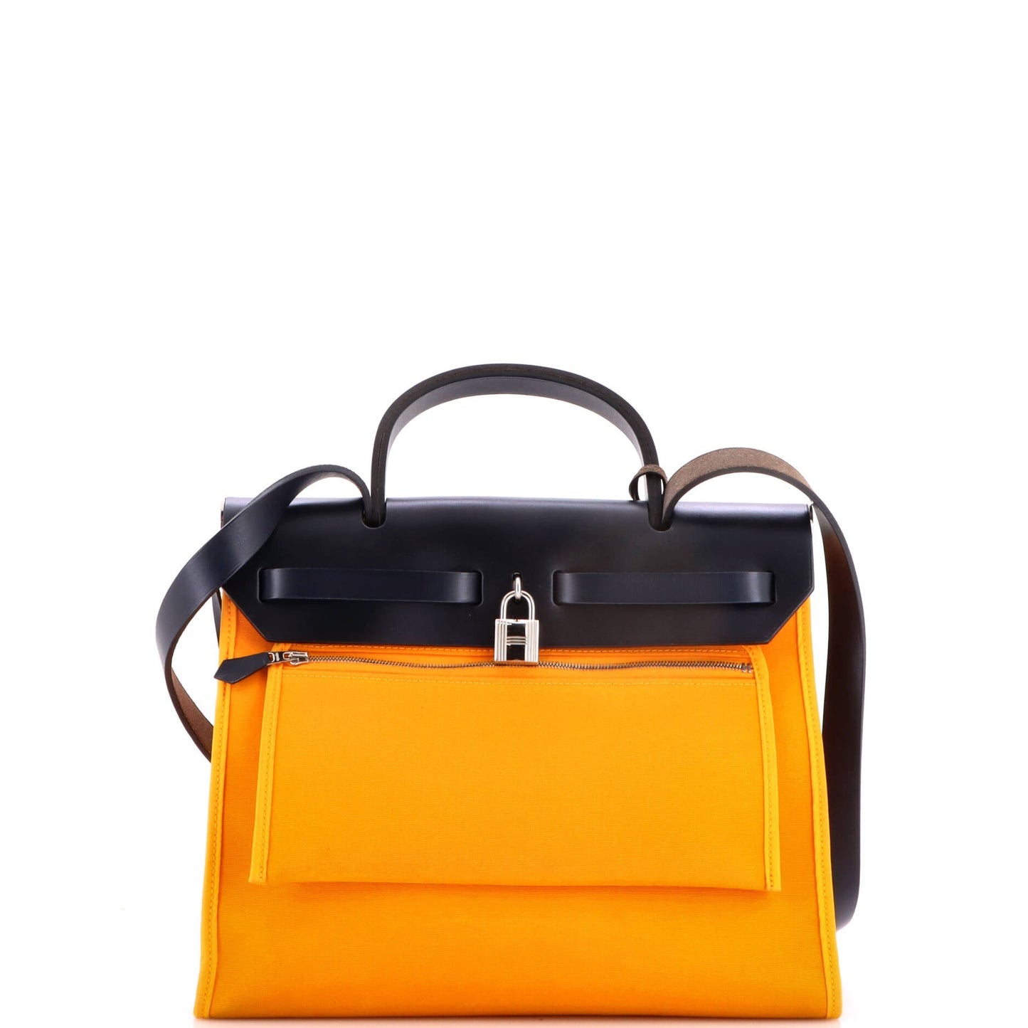 Herbag Zip Leather and Toile 31
