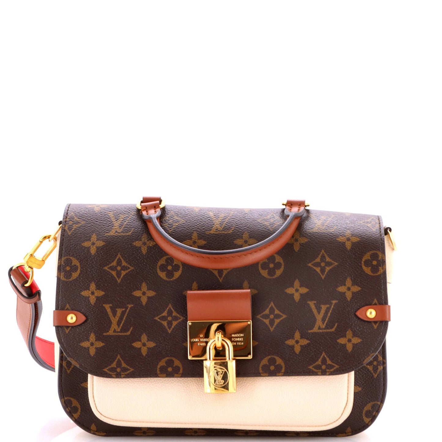 Vaugirard Handbag Monogram Canvas with Leather