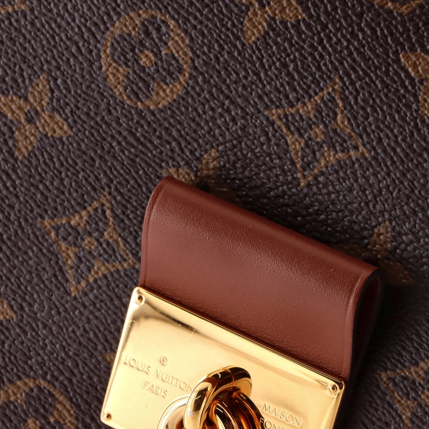 Vaugirard Handbag Monogram Canvas with Leather