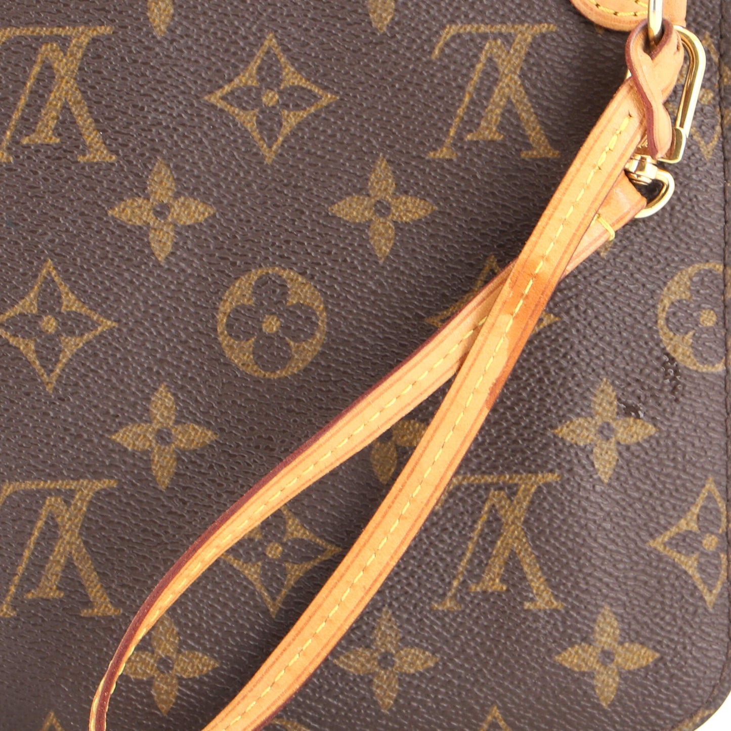 Neverfull Pochette Monogram Canvas Large