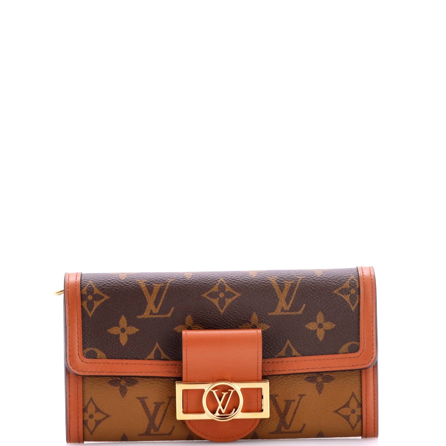 Sarah Dauphine Wallet Reverse Monogram Canvas