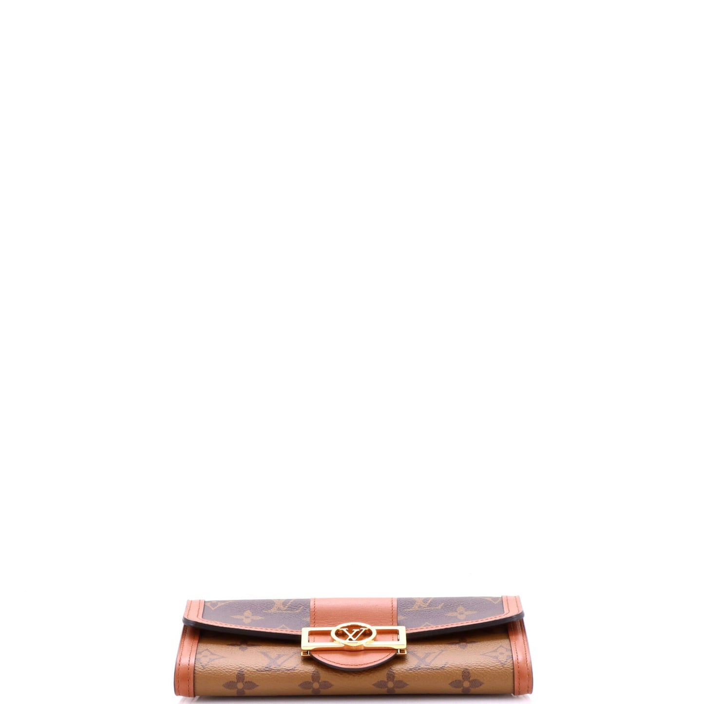 Sarah Dauphine Wallet Reverse Monogram Canvas
