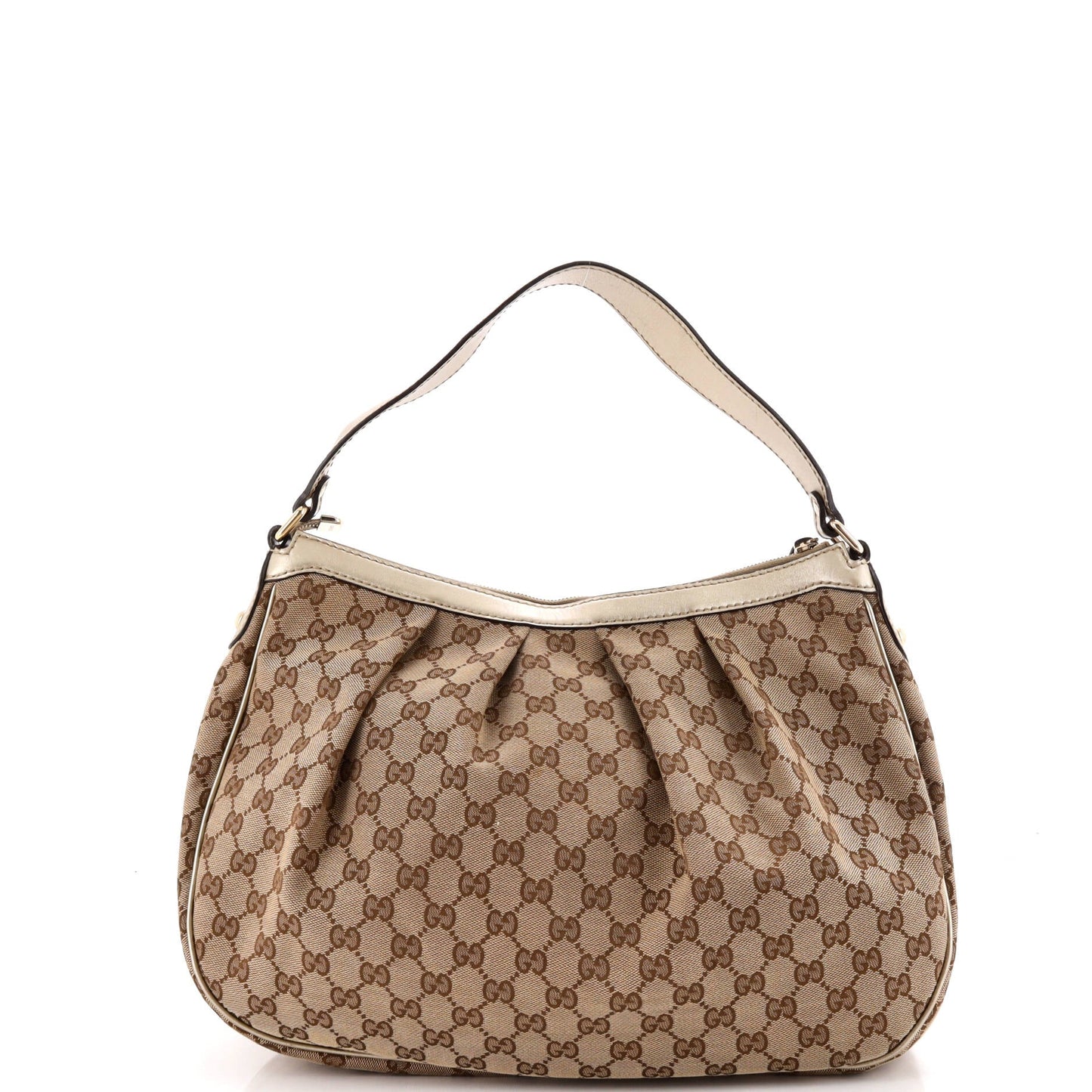 Sukey Hobo GG Canvas with Leather Medium