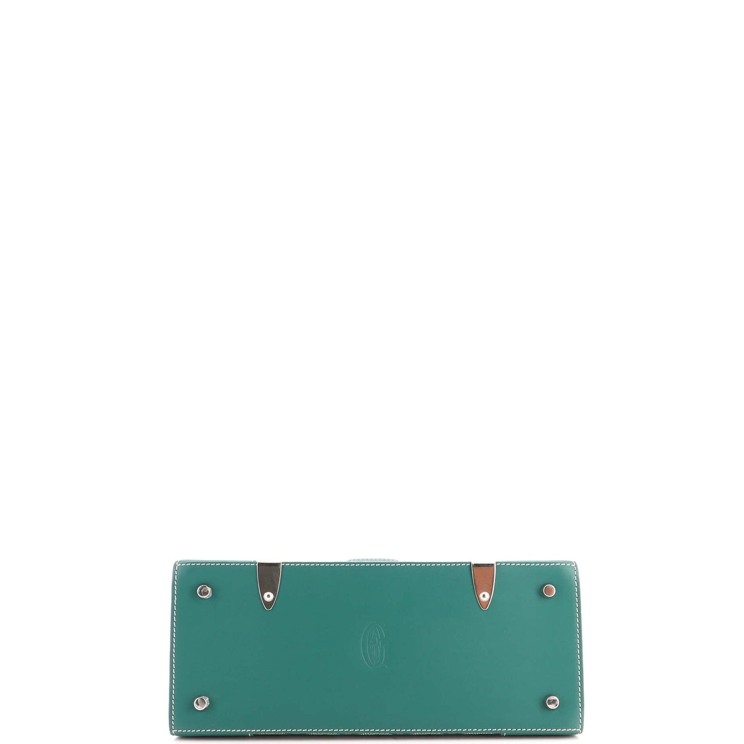 Saigon Top Handle Bag Coated Canvas with Leather PM